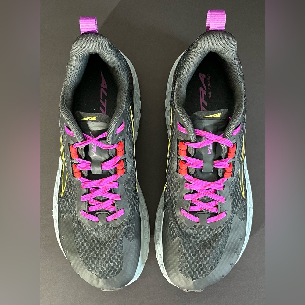 Altra Outroad Black & Purple Trail Running Shoes, Women’s 8.5 - Picture 2 of 10